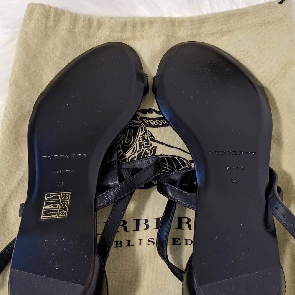 Burberry strappy sandals